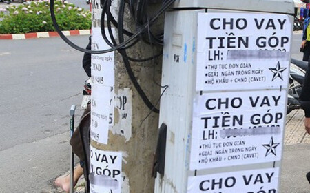 Tạm giữ hình sự hai đối tượng cho vay lãi nặng lên đến 252%/năm