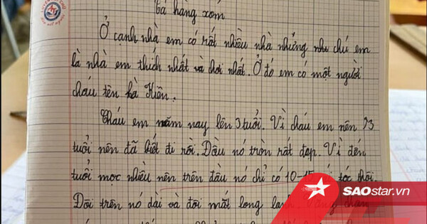 Bài văn tả về hàng xóm chân thật 'đầu chỉ có 10 - 15 cái tóc' khiến ai cũng phải bật cười